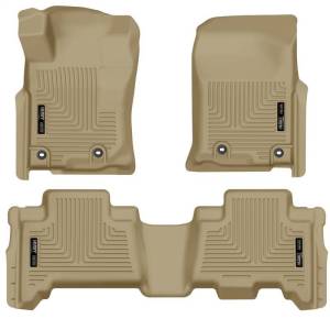 Husky Liners - Husky Liners 2013 Toyota 4Runner WeatherBeater Tan Front & 2nd Seat Floor Liners - 99573 - Image 3