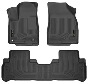 Husky Liners - Husky Liners 14 Toyota Highlander Weatherbeater Black Front & 2nd Seat Floor Liners - 99601 - Image 2