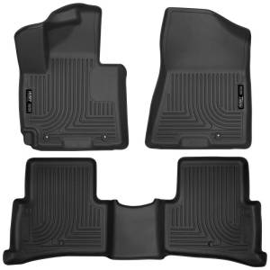 Husky Liners - Husky Liners 2016 Hyundai Tucson WeatherBeater Combo Black Floor Liners - 99681 - Image 2