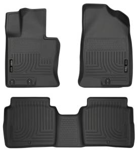 Husky Liners - Husky Liners 11-14 Kia Optima Weatherbeater Black Front & 2nd Seat Floor Liners - 99691 - Image 2