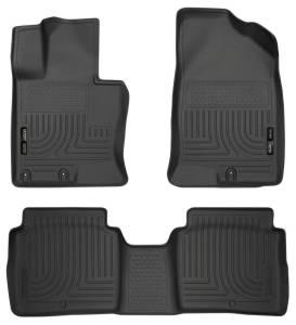 Husky Liners - Husky Liners 11-14 Kia Optima Weatherbeater Black Front & 2nd Seat Floor Liners - 99691 - Image 3