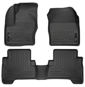 Husky Liners - Husky Liners 2013 Ford Escape WeatherBeater Combo Black Floor Liners - 99741 - Image 2