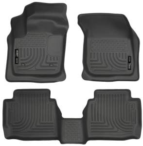 Husky Liners - Husky Liners 13-16 Ford Fusion WeatherBeater Combo Black Floor Liners - 99751 - Image 2