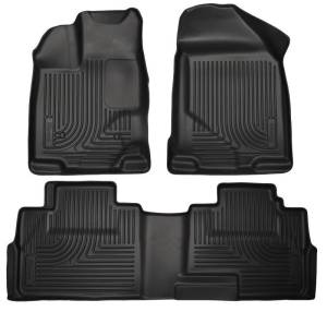 Husky Liners 07-13 Ford Edge / 07-13 Lincoln MKX Weatherbeater Black Front & 2nd Seat Floor Liners - 99761