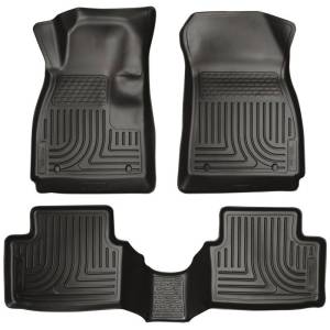 Husky Liners - Husky Liners 14 Mazda 6 Touring/Grand Touring/Sport Weatherbeater Black Front & 2nd Seat Floor Liner - 99791 - Image 2