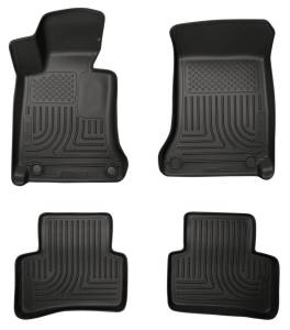 Husky Liners 2012 Mercedes C-Class WeatherBeater Combo Black Floor Liners - 99811