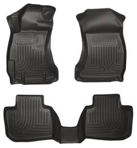 Husky Liners - Husky Liners 13 Subaru Legacy/Outback WeatherBeater Front & 2nd Seat Black Floor Liners - 99841 - Image 2