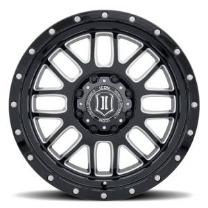 ICON - ICON Alpha 20x9 6x135 16mm Offset 5.625in BS Gloss Black Milled Spokes Wheel - 1220906356GBMW - Image 2