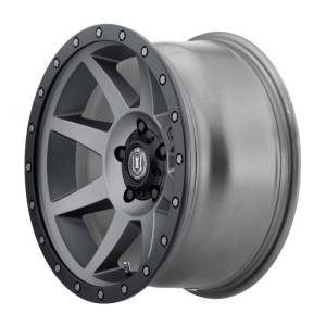 ICON - ICON Rebound 17x8.5 5x4.5 0mm Offset 4.75in BS 71.5mm Bore Titanium Wheel - 1817856547TT - Image 3