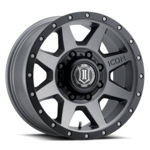 ICON Rebound 17x8.5 8x6.5 13mm Offset 5.25in BS 121.4mm Bore Titanium Wheel - 1817858052TT