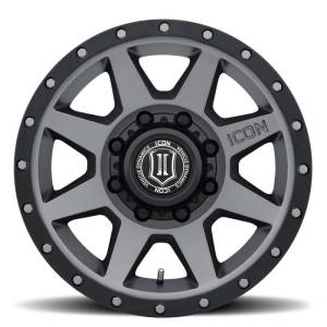 ICON - ICON Rebound 17x8.5 8x6.5 13mm Offset 5.25in BS 121.4mm Bore Titanium Wheel - 1817858052TT - Image 2