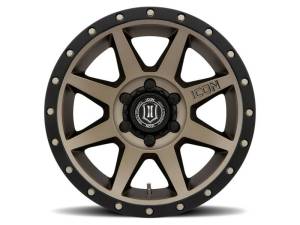 ICON - ICON Rebound 17x8.5 6x5.5 25mm Offset 5.75in BS 95.1mm Bore Bronze Wheel - 1817859057BR - Image 2