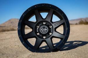 ICON - ICON Rebound 18x9 6x5.5 0mm Offset 5in BS 106.1mm Bore Double Black Wheel - 1818908350DB - Image 4