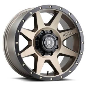 ICON Rebound 20x9 8x6.5in 12mm Offset 5.5in BS Bronze Wheel - 1820908055BR