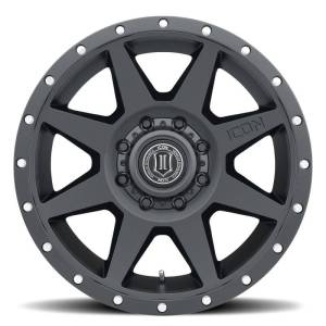 ICON - ICON Rebound 20x9 8x6.5 12mm Offset 5.5in BS 121.40mm Bore Satin Black Wheel - 1820908055SB - Image 2