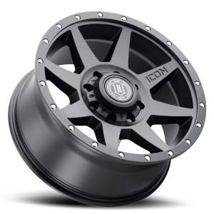 ICON - ICON Rebound 20x9 8x6.5 12mm Offset 5.5in BS 121.40mm Bore Satin Black Wheel - 1820908055SB - Image 3