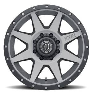 ICON - ICON Rebound 20x9 8x6.5in 12mm Offset 5.5in BS Titanium Wheel - 1820908055TT - Image 2