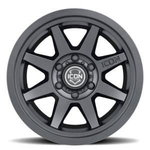 ICON - ICON Rebound SLX 17x8.5 6 x 135 6mm Offset 5.75in BS 87.1mm Bore Satin Black Wheel - 1917856350SB - Image 2