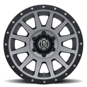 ICON - ICON Compression 18x9 6x5.5 0mm Offset 5in BS Titanium Wheel - 2018908350TT - Image 2