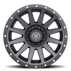 ICON - ICON Compression 20x10 8x6.5 -19mm Offset 4.75in BS 121.4mm Bore Satin Black Wheel - 2020108047SB - Image 2