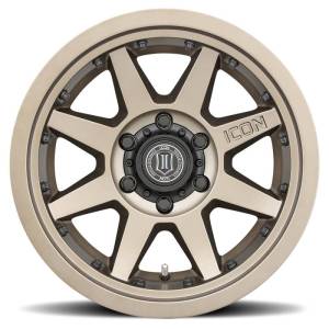 ICON - ICON Rebound Pro 17x8.5 5x150 25mm Offset 5.75in BS 110.1mm Bore Bronze Wheel - 21817855557BR - Image 6