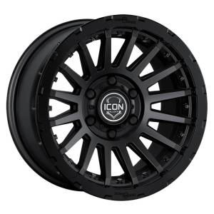 ICON Recon Pro 17x8.5 5 x 150 25mm Offset 5.75in BS Satin Black Wheel - 23617855557SB