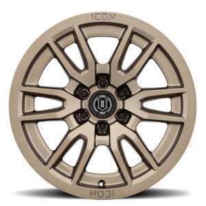 ICON - ICON Vector 6 17x8.5 6x135 6mm Offset 5in BS 87.1mm Bore Bronze Wheel - 2417856350BR - Image 2