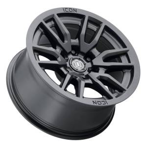 ICON - ICON Vector 6 17x8.5 6x135 6mm Offset 5in BS 87.1mm Bore Satin Black Wheel - 2417856350SB - Image 3