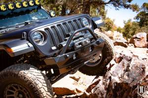 ICON - ICON 2018+ Jeep Wrangler JL / 2020+ Jeep Wrangler JT Pro Series Front Bumper w/Bar/Tabs - 25164 - Image 4