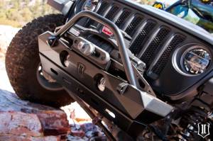 ICON - ICON 2018+ Jeep Wrangler JL / 2020+ Jeep Wrangler JT Pro Series Front Bumper w/Bar/Tabs - 25164 - Image 5