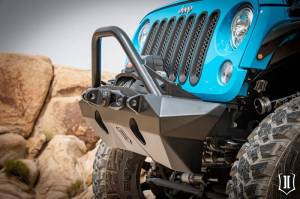 ICON - ICON 07-18 Jeep Wrangler JK Pro Series Front Bumper Rec Winch Mount w/Bar/Tabs - 25215 - Image 7