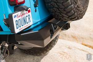 ICON - ICON 07-18 Jeep Wrangler JK Pro Series 2 Rear Bumper w/Hitch/Tabs - 25218 - Image 4