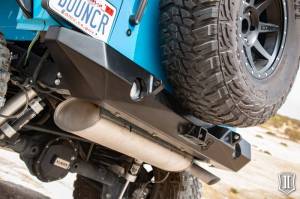 ICON - ICON 07-18 Jeep Wrangler JK Pro Series 2 Rear Bumper w/Hitch/Tabs - 25218 - Image 5