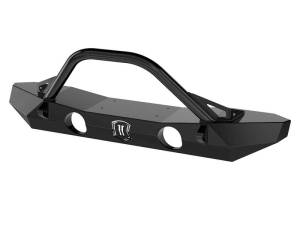 ICON - ICON 07-18 Jeep Wrangler JK Pro Series Mid Width Front Bumper w/Bar/Tabs - 25235 - Image 2