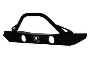 ICON - ICON 07-18 Jeep Wrangler JK Pro Series Mid Width Front Bumper w/Bar/Tabs - 25235 - Image 3