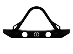 ICON - ICON 07-18 Jeep Wrangler JK Pro Series Mid Width Front Bumper w/Stinger/Tabs - 25236 - Image 4