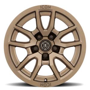 ICON - ICON Vector 5 17x8.5 5x150 25mm Offset 5.75in BS 110.1mm Bore Bronze Wheel - 2617855557BR - Image 2