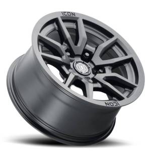 ICON - ICON Vector 5 17x8.5 5x150 25mm Offset 5.75in BS 110.1mm Bore Satin Black Wheel - 2617855557SB - Image 3