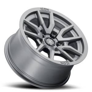 ICON - ICON Vector 5 17x8.5 5x150 25mm Offset 5.75in BS 110.1mm Bore Titanium Wheel - 2617855557TT - Image 3