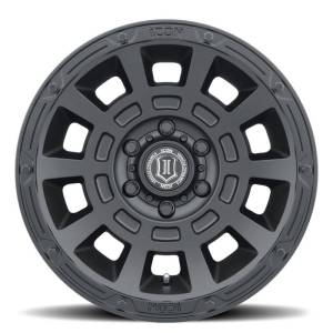 ICON - ICON Thrust 17x8.5 6x135 6mm Offset 5in BS Satin Black Wheel - 2817856350SB - Image 2