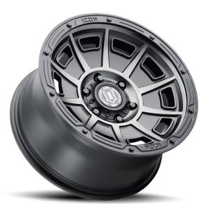 ICON - ICON Victory 17x8.5 6x135 6mm Offset 5in BS Smoked Satin Black Tint Wheel - 3017856350SSBT - Image 3