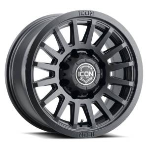 ICON Recon SLX 18x9 8x6.5 BP 12mm Offset 5.5in BS 121.4mm Hub Bore Satin Black Wheel - 3618908055SB