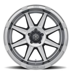 ICON - ICON Bandit 20x10 5x150 -24mm 4.5in BS 110.10mm Bore Gun Metal Wheel - 6020105545GM - Image 2