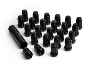 ICON Alloys Lug Nut Kit Black - 12x1.5 - 24 Lug Nuts w/ Key - 89121524B