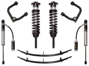 ICON 05-15 Toyota Tacoma 0-3.5in/2016+ Toyota Tacoma 0-2.75in Stg 3 Suspension System w/Tubular Uca - K53003T