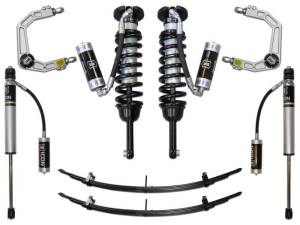 ICON 05-15 Toyota Tacoma 0-3.5in/2016+ Toyota Tacoma 0-2.75in Stg 4 Suspension System w/Billet Uca - K53004