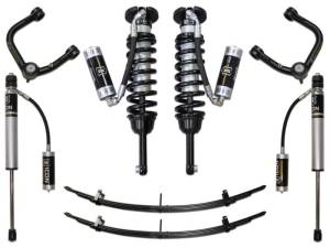 ICON 05-15 Toyota Tacoma 0-3.5in/2016+ Toyota Tacoma 0-2.75in Stg 4 Suspension System w/Tubular Uca - K53004T