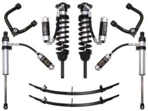 ICON 05-15 Toyota Tacoma 0-3.5in/2016+ Toyota Tacoma 0-2.75in Stg 6 Suspension System w/Tubular Uca - K53006T