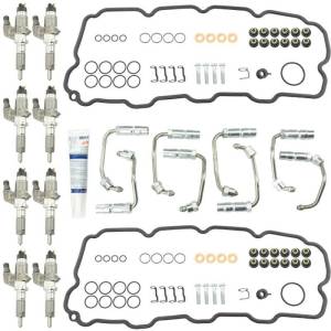 Industrial Injection 01-04.5 Chevrolet Duramax LB7 Stock Bosch Reman Injectors w/ Install Kit - 412603