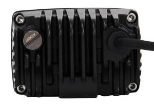 KC HiLites - KC HiLiTES C-Series 2in. C2 LED Light 20w Area Flood Beam (Single) - Black - 1328 - Image 2